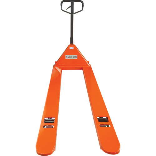 8' Long Fork Hydraulic Pallet Trucks, 96" L x 27" W, 4400 lbs. Capacity NTL Industrial