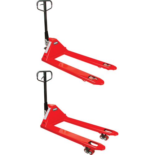 Manual Pallet Truck, Steel, 48" L x 27" W, 5500 lbs. Capacity NTL Industrial