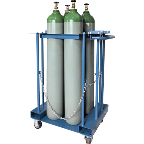 Support de rangement pour 4 cylindres pour chariot &eacute;l&eacute;vateur NTL Industrial