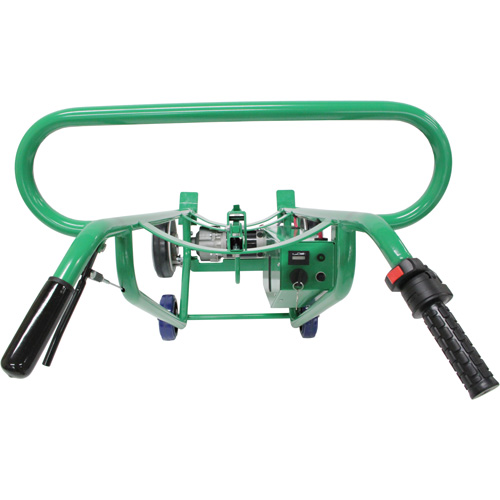 Powered Drum Hand Truck with Pneumatic Wheels NTL Industrial