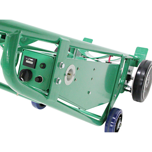 Powered Drum Hand Truck with Pneumatic Wheels NTL Industrial