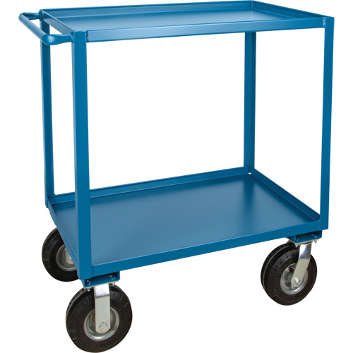  Chariot &agrave; tablettes pour l'ext&eacute;rieur, 2 Tiers, 18" la x 39" h x 33" p, Capacit&eacute; 1200 lb NTL Industrial