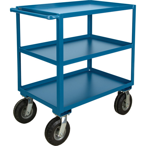  Chariot &agrave; tablettes pour l'ext&eacute;rieur, 3 Tiers, 24" la x 39" h x 51" p, Capacit&eacute; 1200 lb NTL Industrial