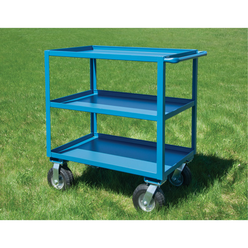  Chariot &agrave; tablettes pour l'ext&eacute;rieur, 3 Tiers, 24" la x 39" h x 51" p, Capacit&eacute; 1200 lb NTL Industrial