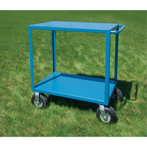  Chariot &agrave; tablettes pour l'ext&eacute;rieur, 2 Tiers, 24" la x 39" h x 51" p, Capacit&eacute; 1200 lb NTL Industrial