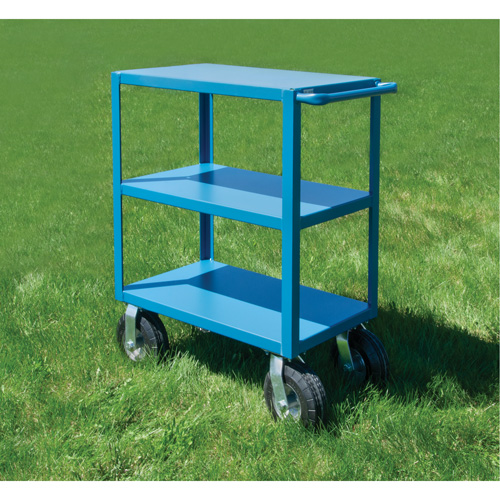 Chariot &agrave; tablettes pour l'ext&eacute;rieur, 3 Tiers, 24" la x 39" h x 39" p, Capacit&eacute; 1200 lb NTL Industrial