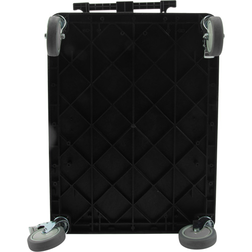 Utility Cart with Flat Shelf, 3 Tiers, 18-1/8" x 37-3/8" x 27-3/4", 330 lbs. Capacity NTL Industrial