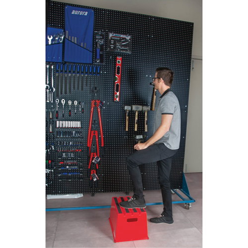 Industrial Step Stool, 20-7/8" x 12-3/16" x 12" High NTL Industrial