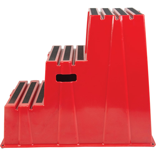 Escabeau industriel, 3 marches, 34-13/16" x 22-7/16" x Hauteur 28-1/2" NTL Industrial