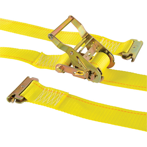 Logistic Strap, Ratchet, 2" W x 12' L, 1000 lbs. (454 kg) WLL NTL Industrial