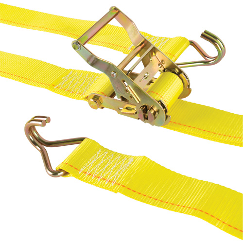 Tendeur d'arrimage logistique, Rochet, 2" la x 12' lo, Charge d'utilisation 500 lb (227 kg) NTL Industrial