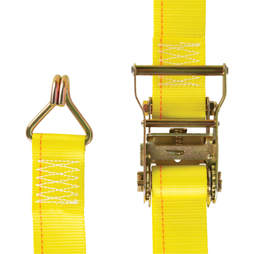 Tendeur d'arrimage logistique, Rochet, 2" la x 12' lo, Charge d'utilisation 500 lb (227 kg) NTL Industrial