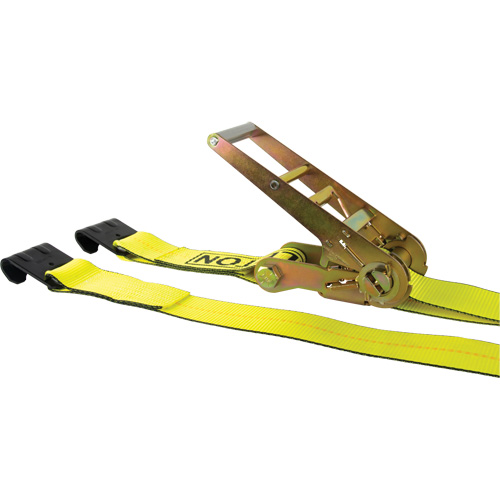 Tendeur d'arrimage pour treuil, Crochet plat, 30' , 3" , Charge d'utilisation max. 5400 lb (2449 kg) NTL Industrial