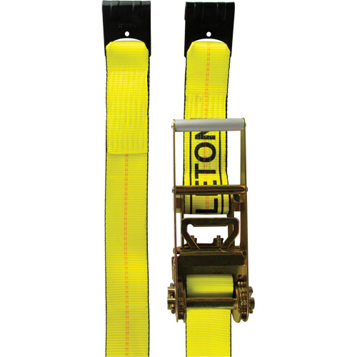 Tendeur d'arrimage pour treuil, Crochet plat, 30' , 3" , Charge d'utilisation max. 5400 lb (2449 kg) NTL Industrial