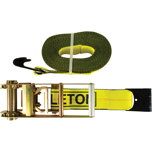 Tendeur d'arrimage pour treuil, Crochet plat, 30' , 3" , Charge d'utilisation max. 5400 lb (2449 kg) NTL Industrial