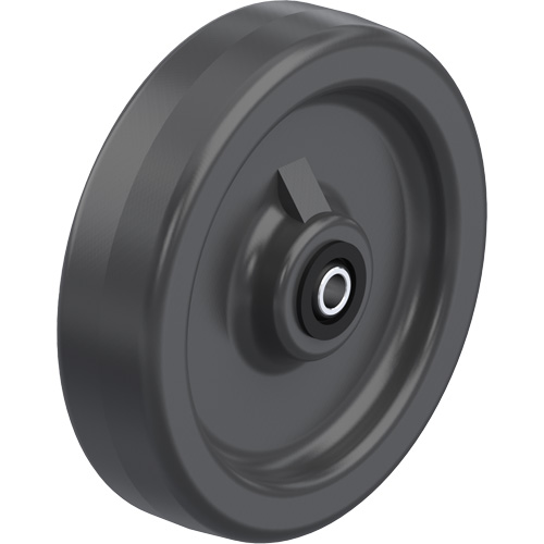 Solid Black Phenolic Wheels NTL Industrial