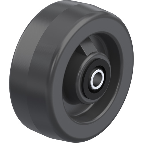Solid Black Phenolic Wheels NTL Industrial