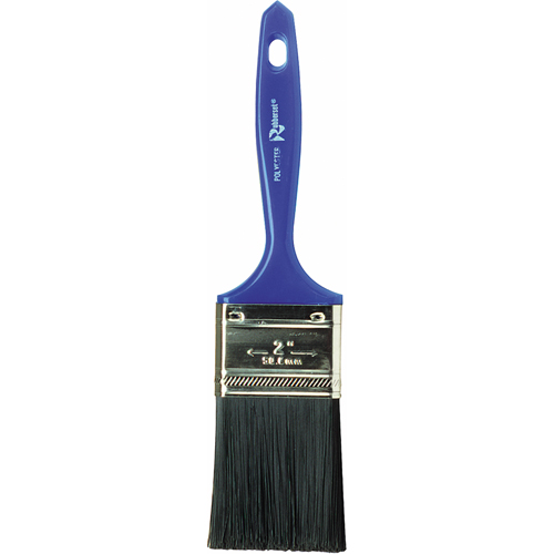 Basic Latex Paint Brush, Polyester, Plastic Handle, 3" Width NTL Industrial