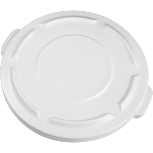 Round Brute&reg; Tops, Flat Lid, Plastic/Polyethylene, Fits Container Size: 19-7/8" Dia. NTL Industrial