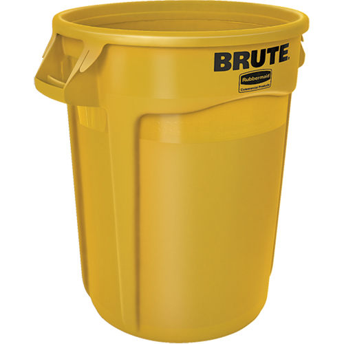 Contenants ronds Brute, Poly&eacute;thyl&egrave;ne, 32 gal. US NTL Industrial