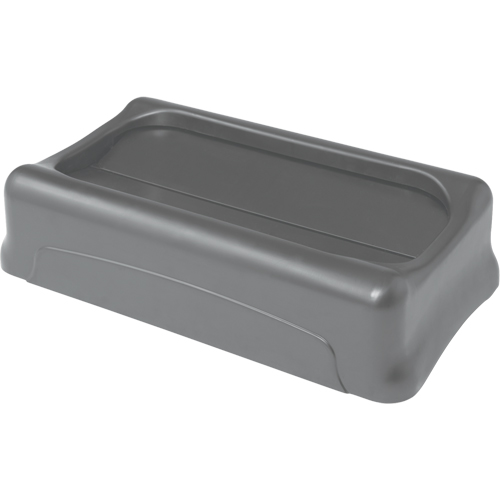 Slim Jim&reg; Top, Swing Lid, Plastic, Fits Container Size: 22" x 11" NTL Industrial