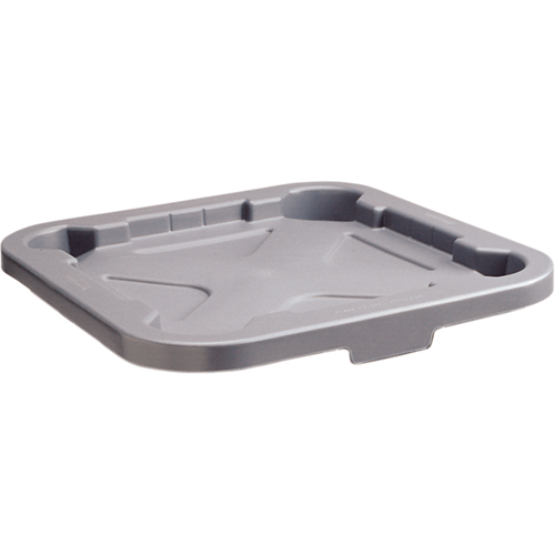 Couvercles  Brute, carr&eacute;s, Couvercle plat, Plastique/Poly&eacute;thyl&egrave;ne, Convient aux contenants 22" x 22" NTL Industrial