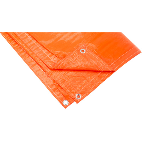 Insulated Tarps, Polyethylene, Orange, 20' x 12' x 8 mils NTL Industrial