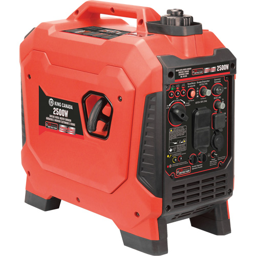 Inverter Generator, 2500 W Surge, 1800 W Rated, 4.2 L Tank NTL Industrial
