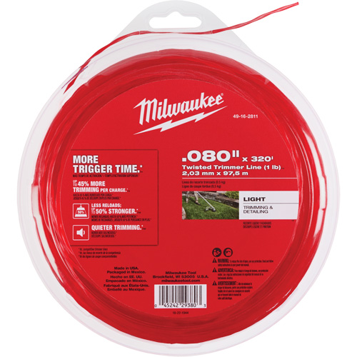 Fil de coupe 0.080" x 320 (1 lb) NTL Industrial