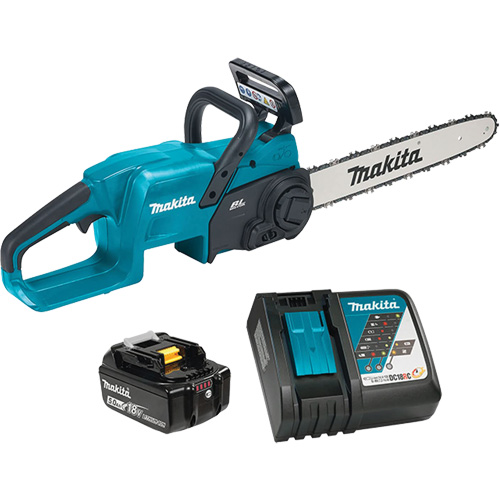 LXT Brushless Rear Handle Chainsaw Kit, 16", Battery Powered, 18 V NTL Industrial