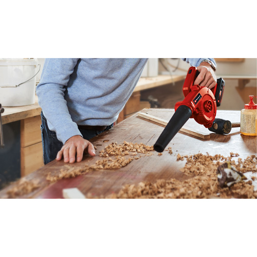 Compact Blower (Tool Only), 18 V, 110 MPH Output, Battery Powered NTL Industrial