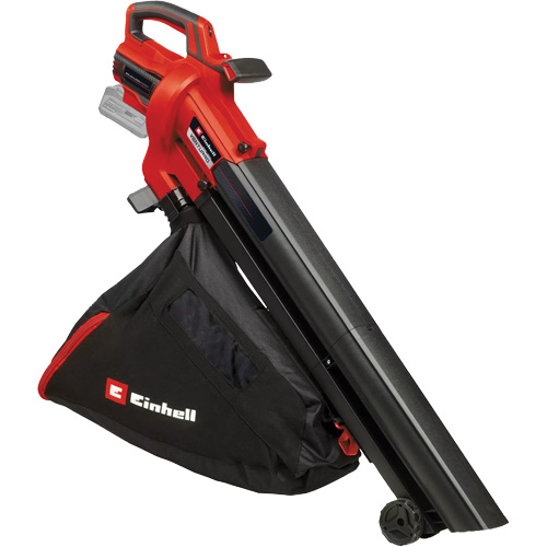 Souffleur/aspirateur/broyeur de feuilles 300 pi³/min 3 en 1 sans fil, 18 V, Vitesse d'air 130,4 mi/h, &agrave; pile NTL Industrial