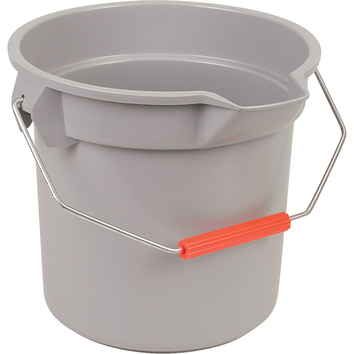 Brute&reg; Bucket, 3.5 US Gal. (14 qt.) Capacity, Grey NTL Industrial