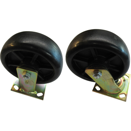 Steel Self-Dumping Hoppers - Caster Sets For Hoppers NTL Industrial