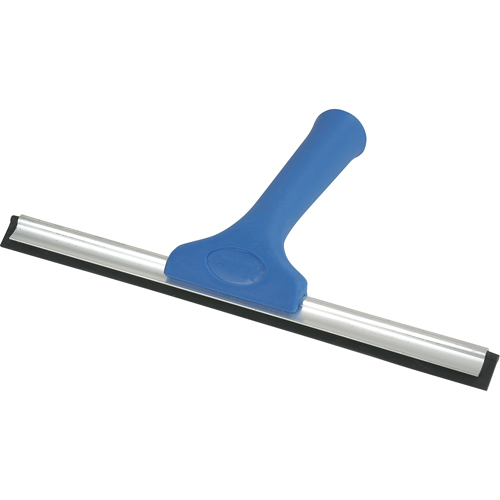 Window Squeegees, 14", Rubber, Metal Frame NTL Industrial