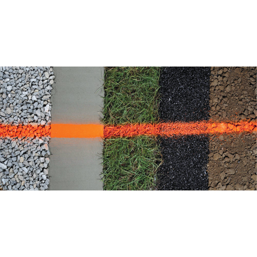 Peinture de marquage industrielle invers&eacute;e &agrave; base de solvant Quik-Mark, 17 oz, Canette a&eacute;rosol NTL Industrial