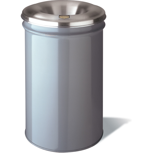 Poubelles Cease-Fire, M&eacute;tal, 4,5 gal. US NTL Industrial