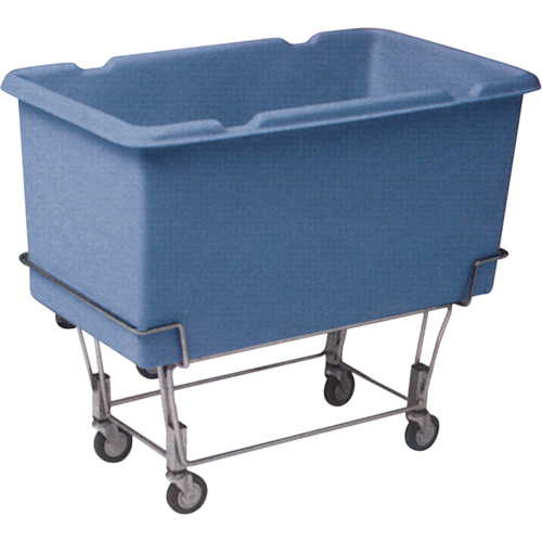 Starcart Elevated Box Truck, Polyethylene, 33" L x 19" W x 28" H, 5 cu. Ft. Volume, 200 lbs. Capacity NTL Industrial