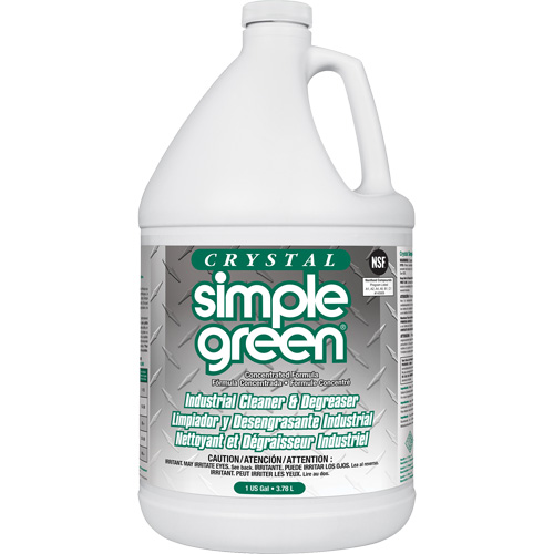 Crystal Simple Green&reg; Industrial Cleaner & Degreaser, 1 gal., Jug NTL Industrial