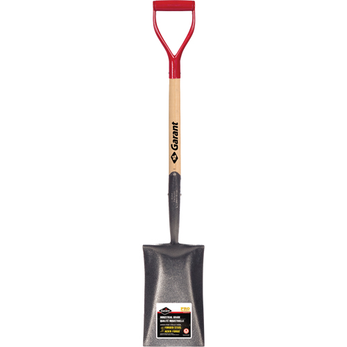 Pro Garden Spade, Wood, Forged Steel Blade, D-Grip Handle, 25-1/2" Long NTL Industrial