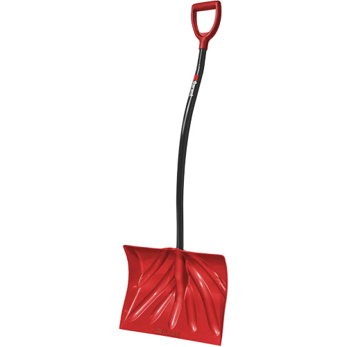 Pelle &agrave; neige Yukon, Lame Polypropyl&egrave;ne, Largueur 18", Manche Prise en D ergonomique NTL Industrial