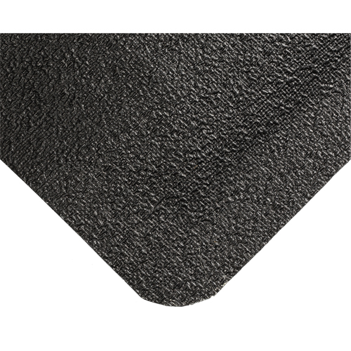 Weldsafe Ultrasoft Mat No. 447, Rubber, 60' L, 2' W x 7/8" Thick, Black NTL Industrial