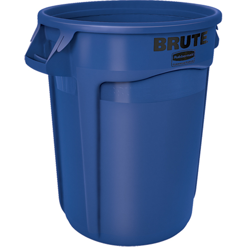 Contenants ronds Brute, Vrac, Poly&eacute;thyl&egrave;ne, 32 gal. US NTL Industrial
