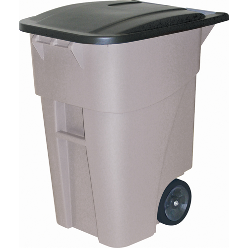 Contenants roulants Brute, Plastique, 50 gal. US NTL Industrial