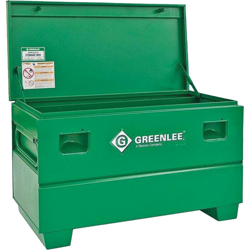 Coffre de rangement sans plateau, 32" la, 1 tiroirs, Vert NTL Industrial