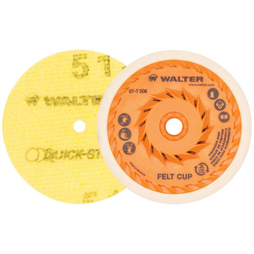 Quick-Step Instant Polish Discs, 5" Dia. NTL Industrial