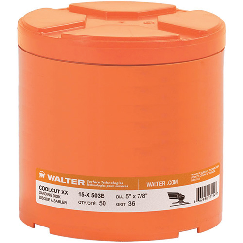 Disque de sablage Coolcut XX, Disque &agrave; sabler Coolcut XX, Oxyde d'aluminium/C&eacute;ramique, 36, 4-1/2" Dia x 7/8" Arbre NTL Industrial