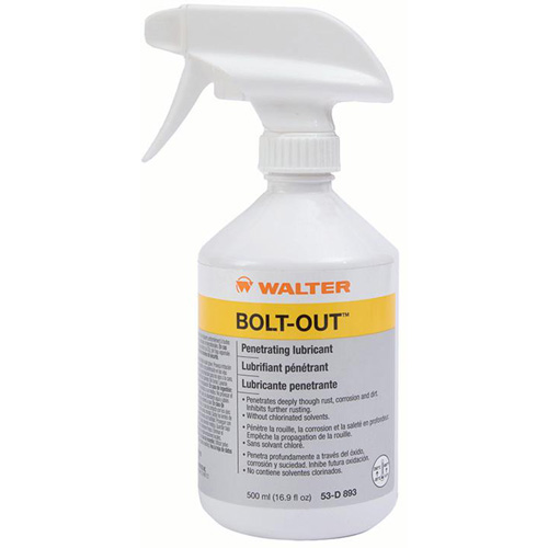 Pulv&eacute;risateur &agrave; main reremplissable vide pour BOLT-OUT, Ronde, 500 ml, Plastique NTL Industrial