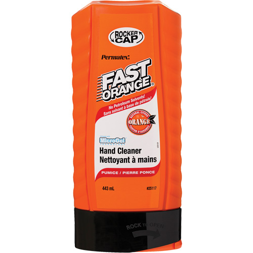 Hand Cleaner, Pumice, 443 ml, Bottle, Orange NTL Industrial