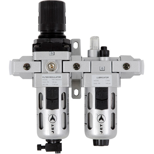 AFRLCI38 2-Piece Intermediate Air Filter, Regulator and Lubricator, 3/8" NPT NTL Industrial